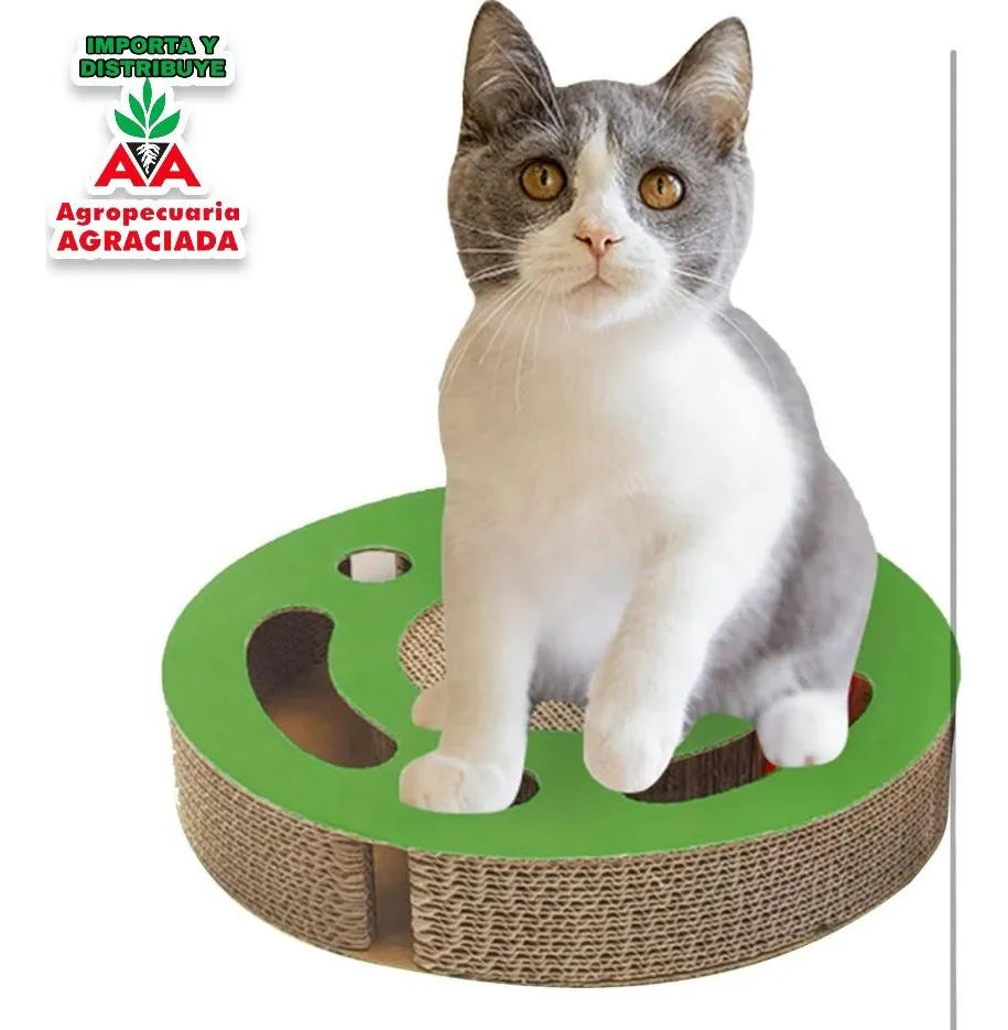 Juguete Para Gato Rascador Con Pelotas Cilíndrico Varios