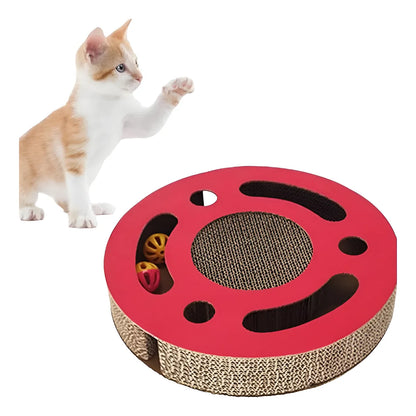 Juguete Para Gato Rascador Con Pelotas Cilíndrico Varios