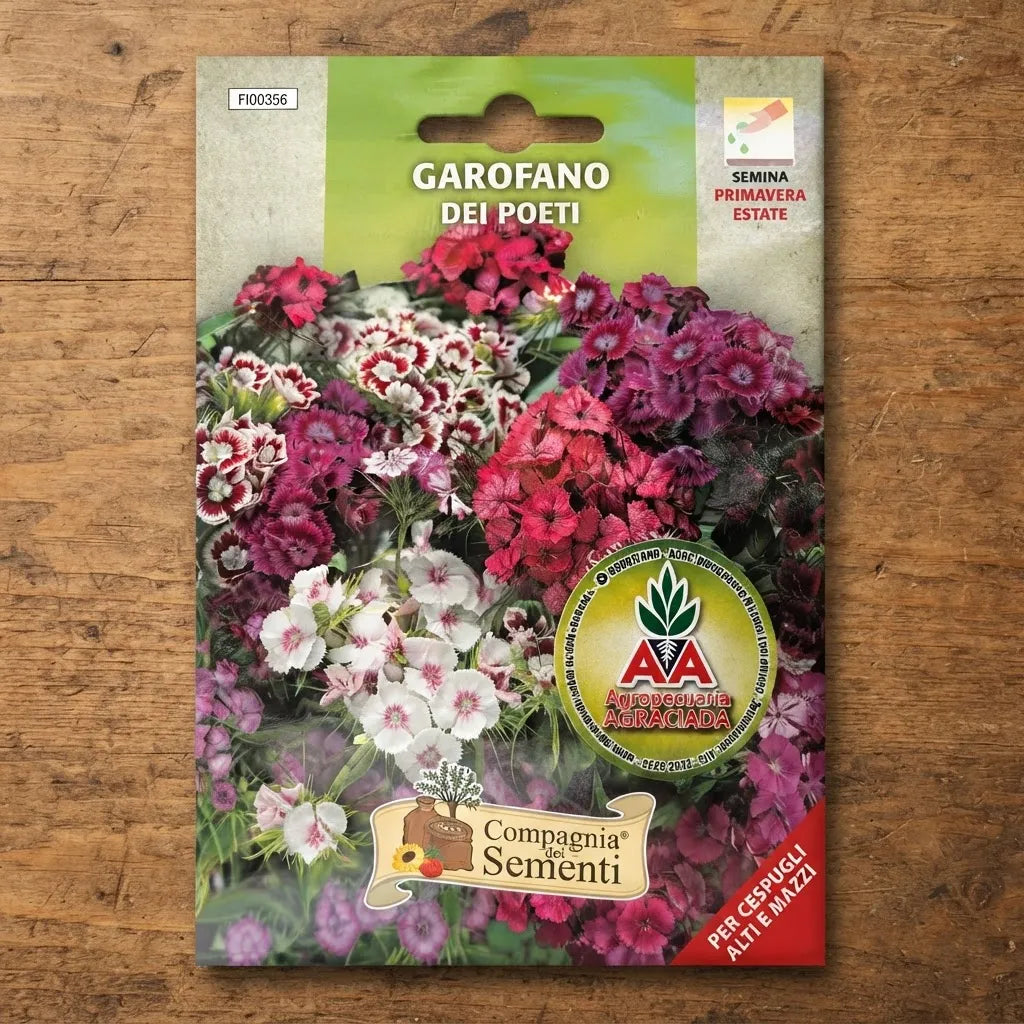 Semillas De Flores Clavelina Del Poeta Variadas Agro A
