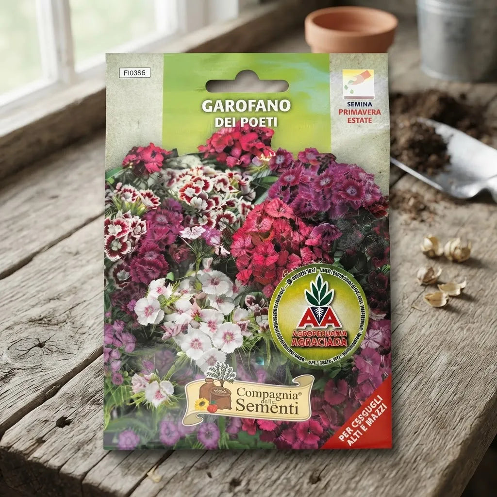 Semillas De Flores Clavelina Del Poeta Variadas Agro A