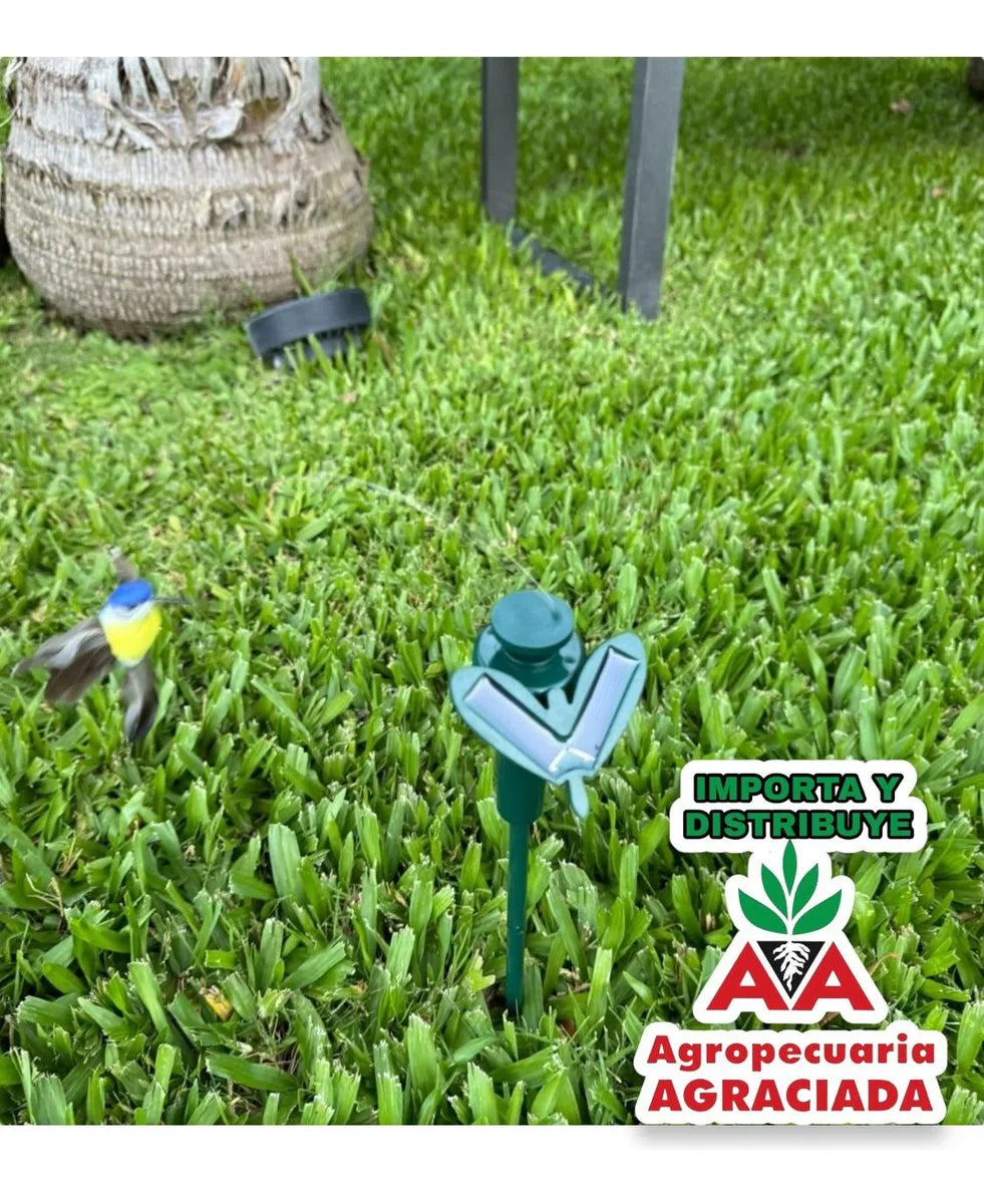 Adorno De Jardín Colibrí Volador Solar