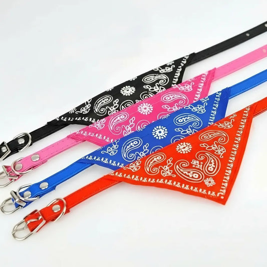 Collar Bandana Perro Gato Mascotas Pañuelo 40 Cts. Rojo