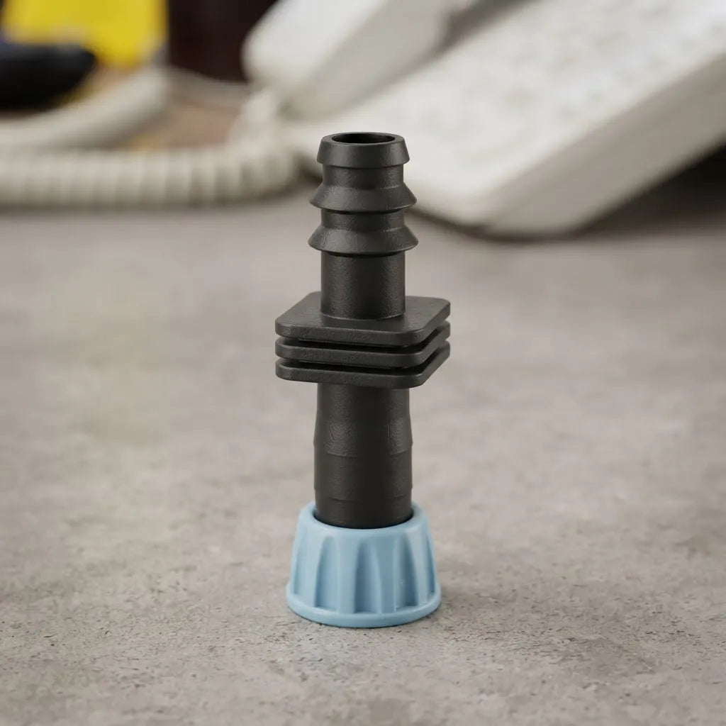 Conector Gris A 16mm Para Riego Agropecuaria Agraciada