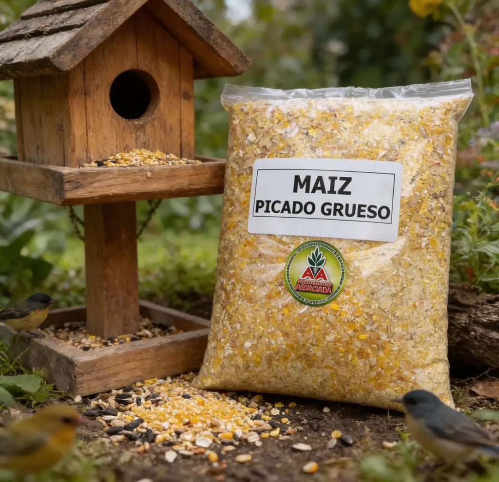 Maiz Molido Picado Grueso Para Aves X 1 Kg Agro A