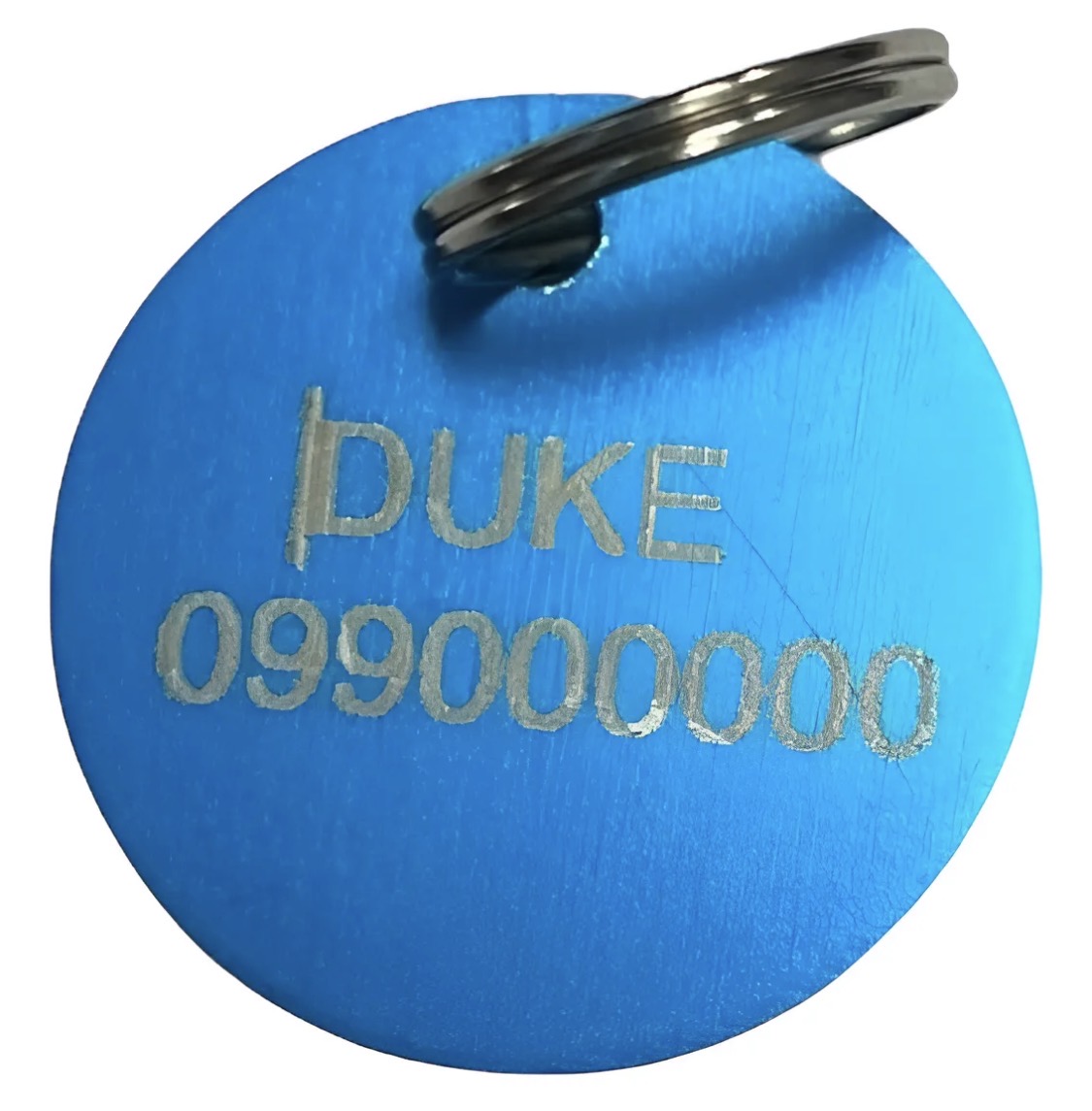 Chapitas Placas Identificadoras De Mascotas Redonda Grabadas