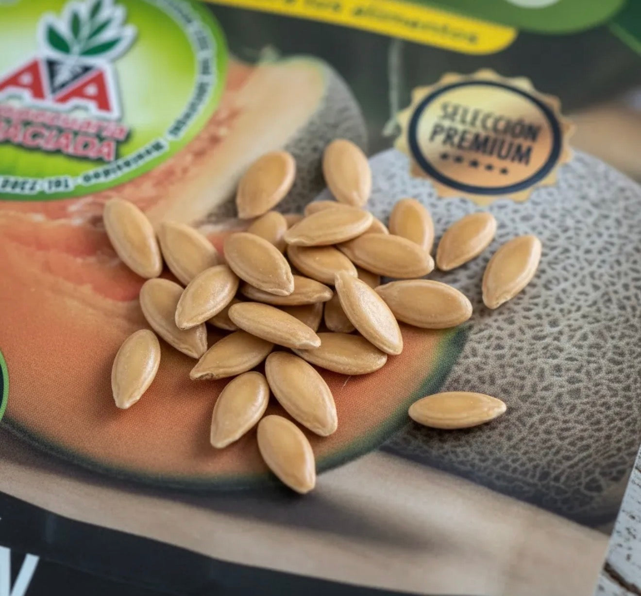 Semillas Melon Para Cultivo (3g) 100% Natural Orgánic Agro A