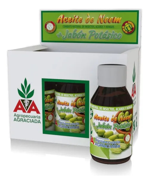 Aceite De Neem + Jabón Potásico A A X 100 Cc..