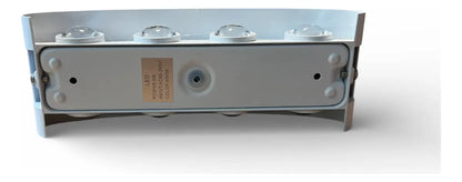 Aplique Blanco Metálico Bidireccional Exterior 4 Luces 8w Blanco