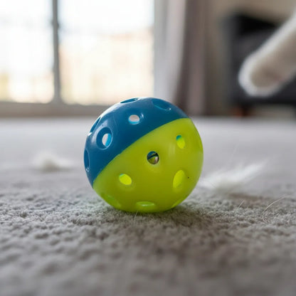 Juguete Para Gatos Pelotas Grandes Con Cascabel Set X 4 Mix