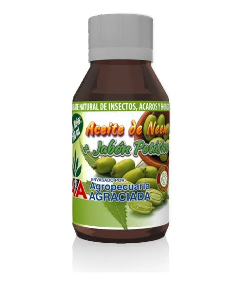Aceite De Neem + Jabón Potásico A A X 100 Cc..