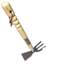 Escardillo Doble Acero Inoxidable Cabo 40 cm.