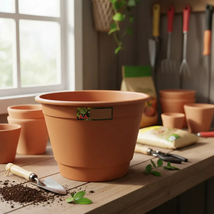 Maceta Plastica Exterior Interior Modelo Elegant 30 Cms