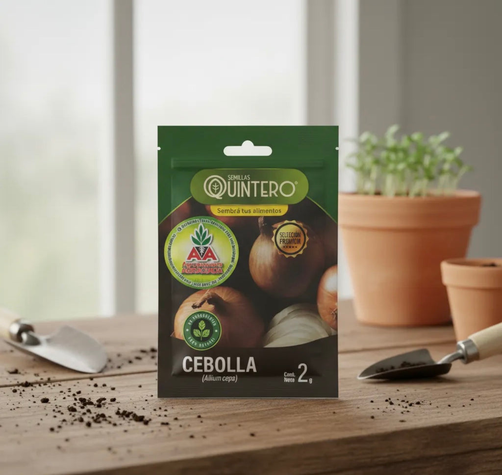 Semillas Cebolla No Transgénica 100% Natural Orgánica Agro A