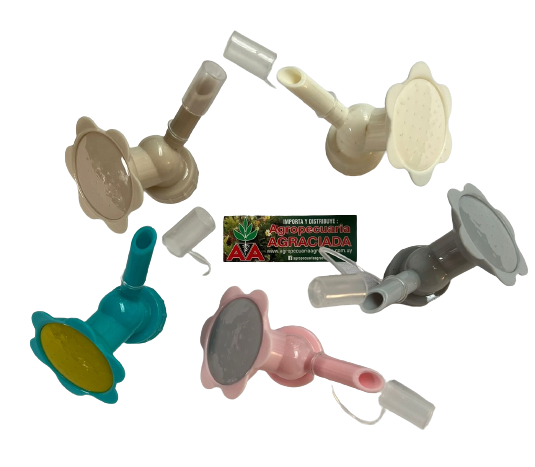 Pico Flor De Regadera Doble Ajustable Para Botellas