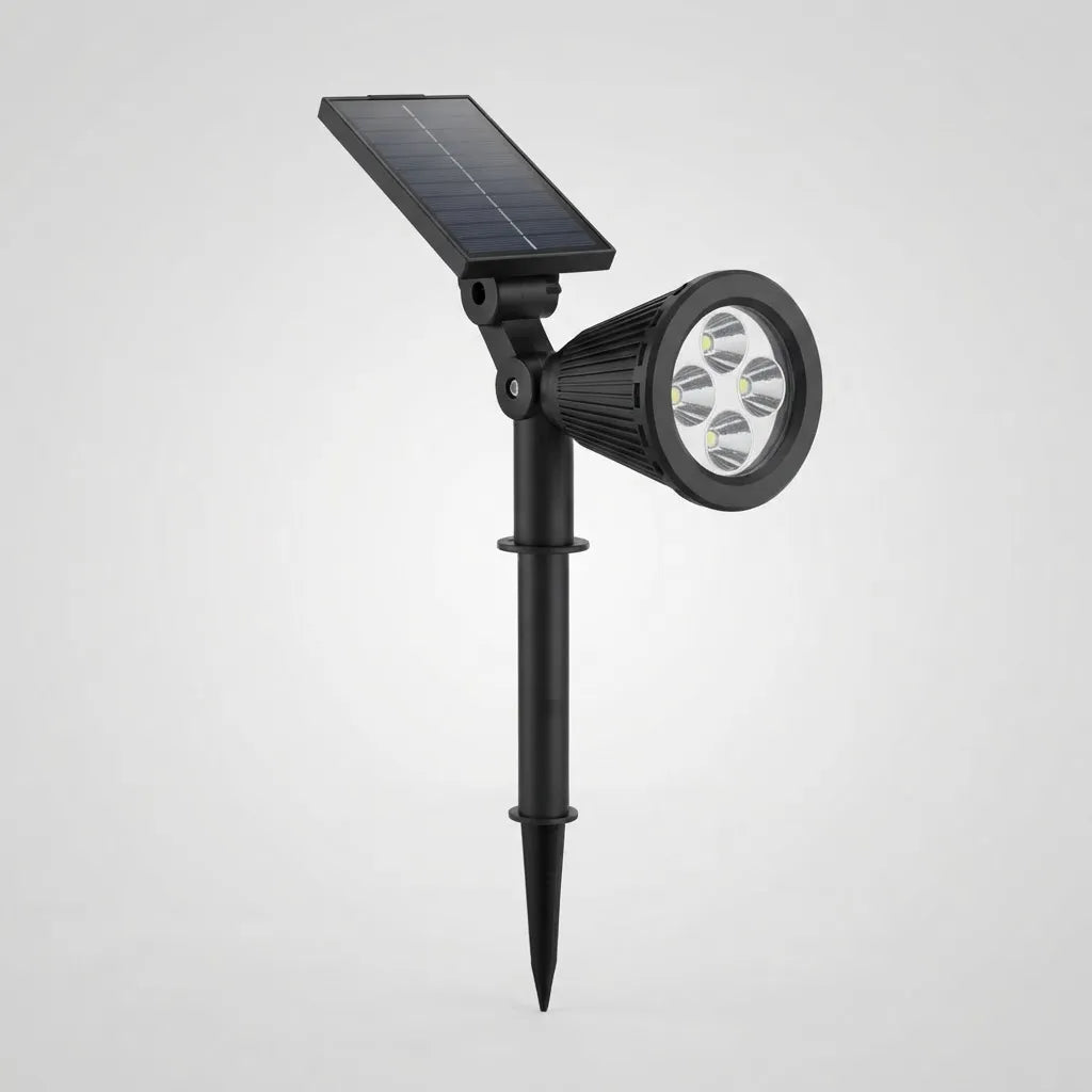 Foco Solar Led Exterior Con Estaca O Pared|sensor Automático