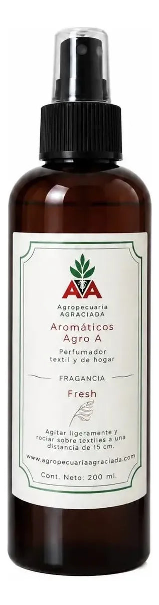 Aromatizante Textil En Spray Fresh Agro-a Perfumador