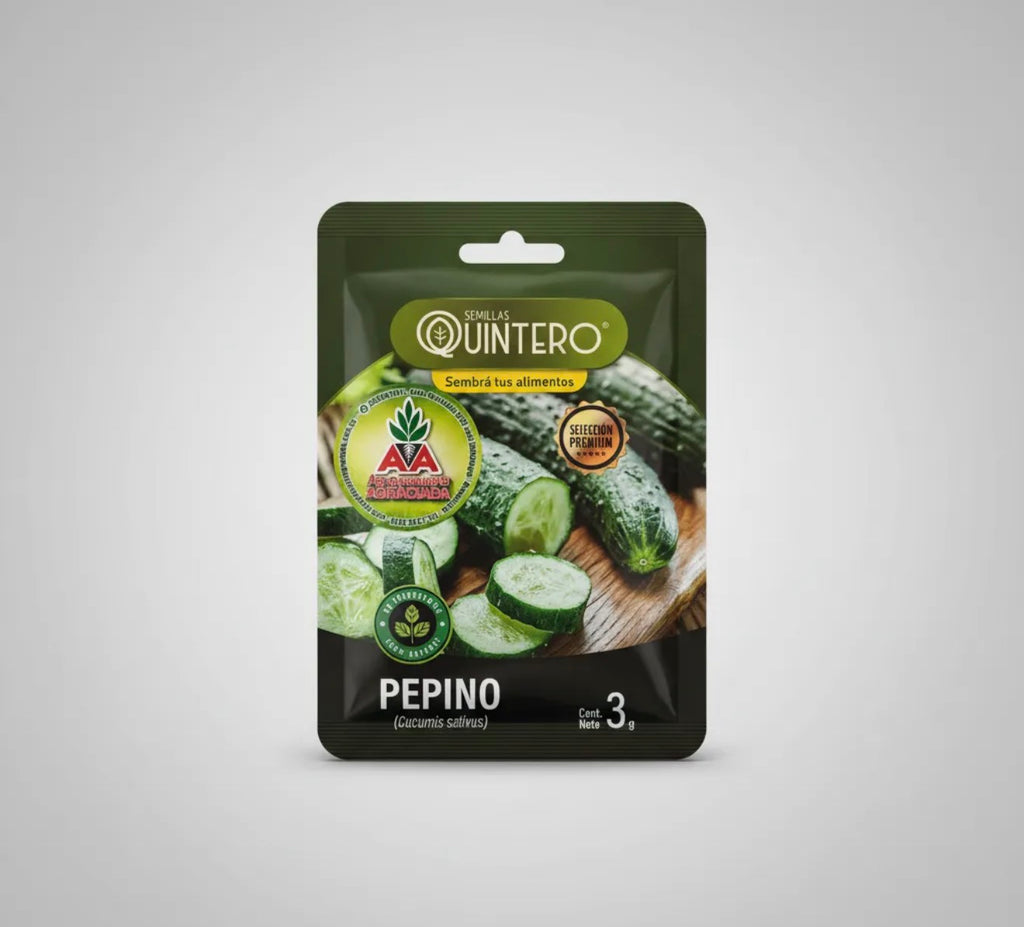 Semillas De Pepino No Transgénica 100% Natural Orgánica Aa