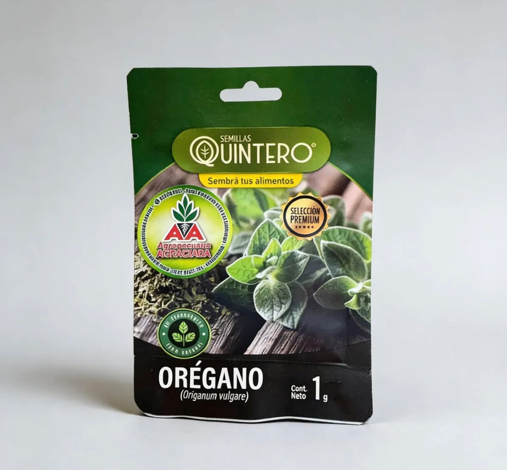 Semillas Orégano No Transgénica 100% Natural Orgánica Agro A