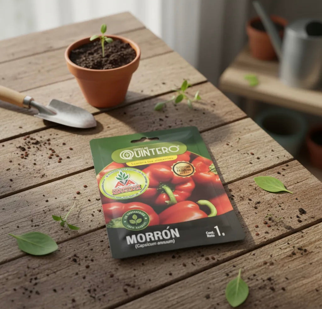 Semillas Morrón No Transgénica 100% Natural Orgánica Agro A