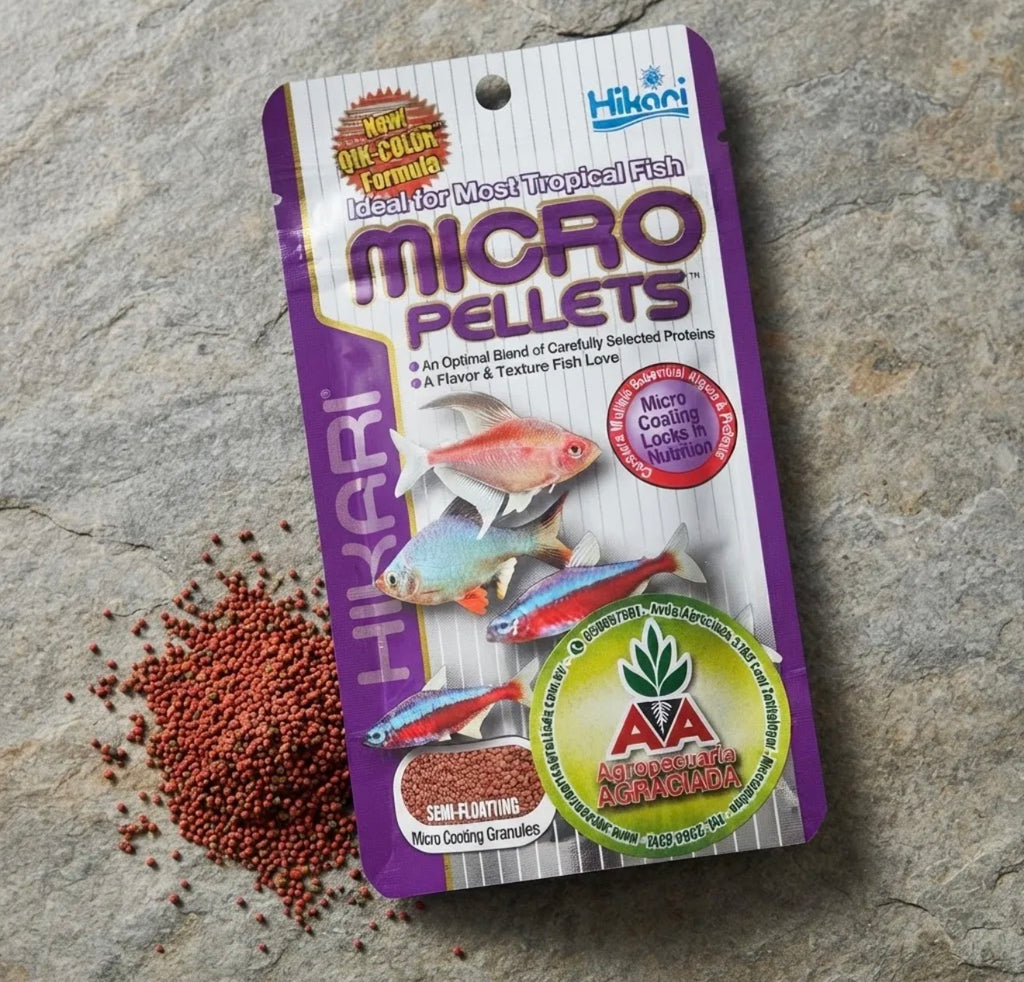 Hikari Micro Pellets 22g Para Peces Tropicales Pequeños Aa