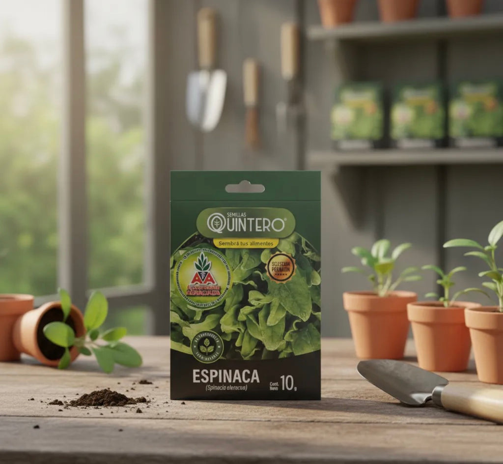 Semillas Espinaca No Transgénica 100% Natural Orgánica Agroa