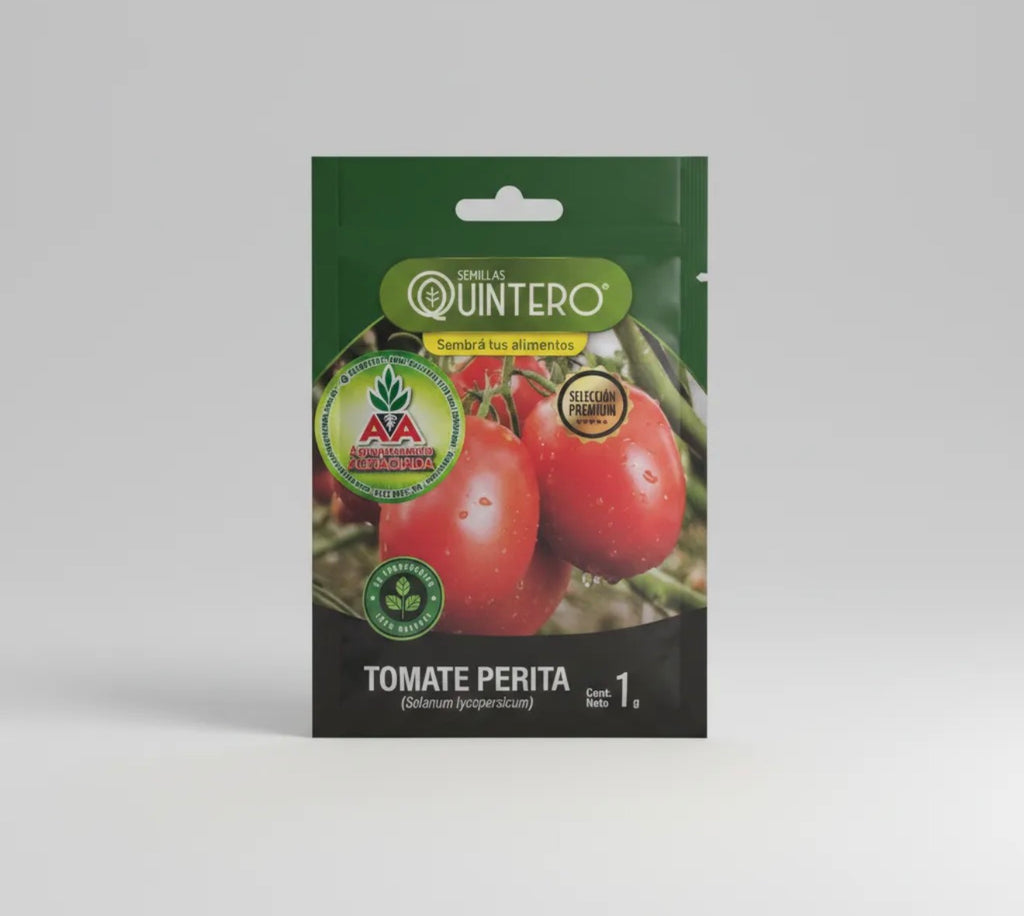 Semillas Tomate Perita No Transgénica 100% Natural Orgánica