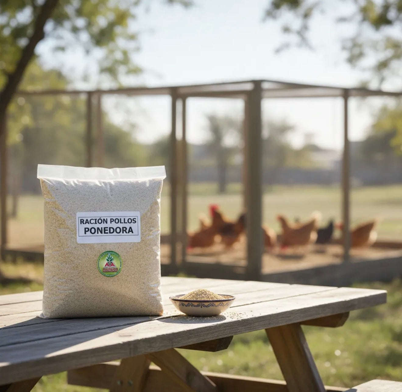 Racion Ponedora Para Pollos X 1 Kg Agro A