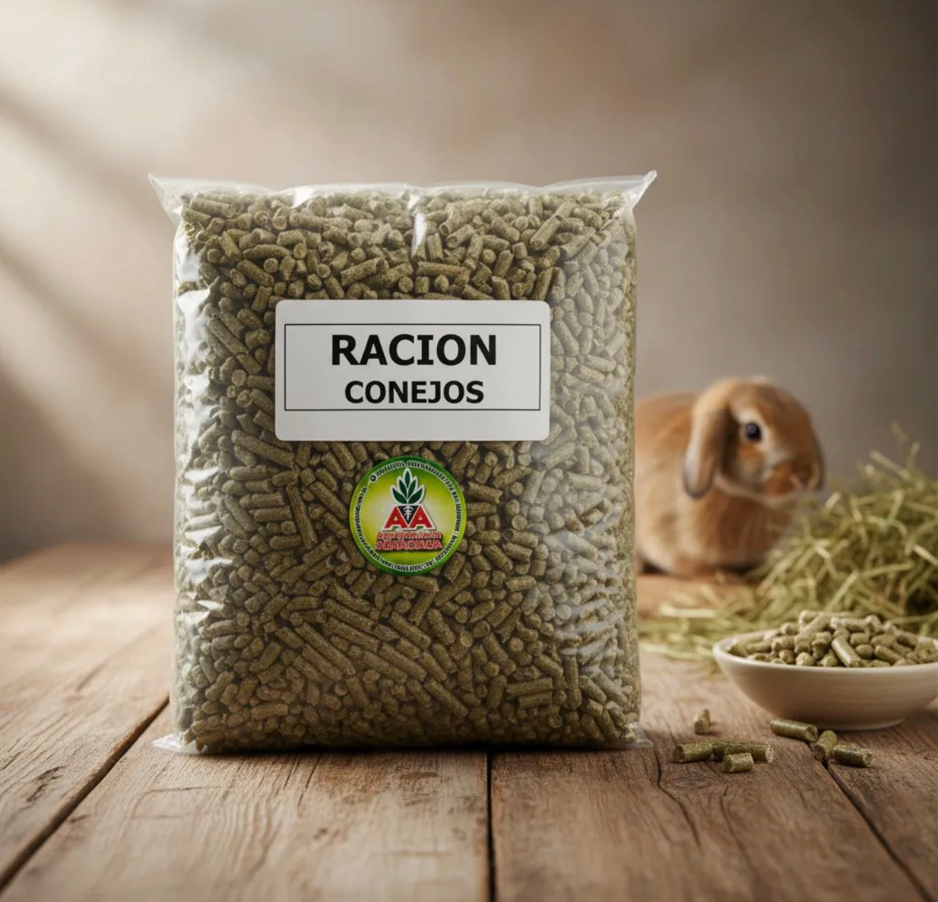 Alimento Racion Para Conejos 1 Kg Agro A
