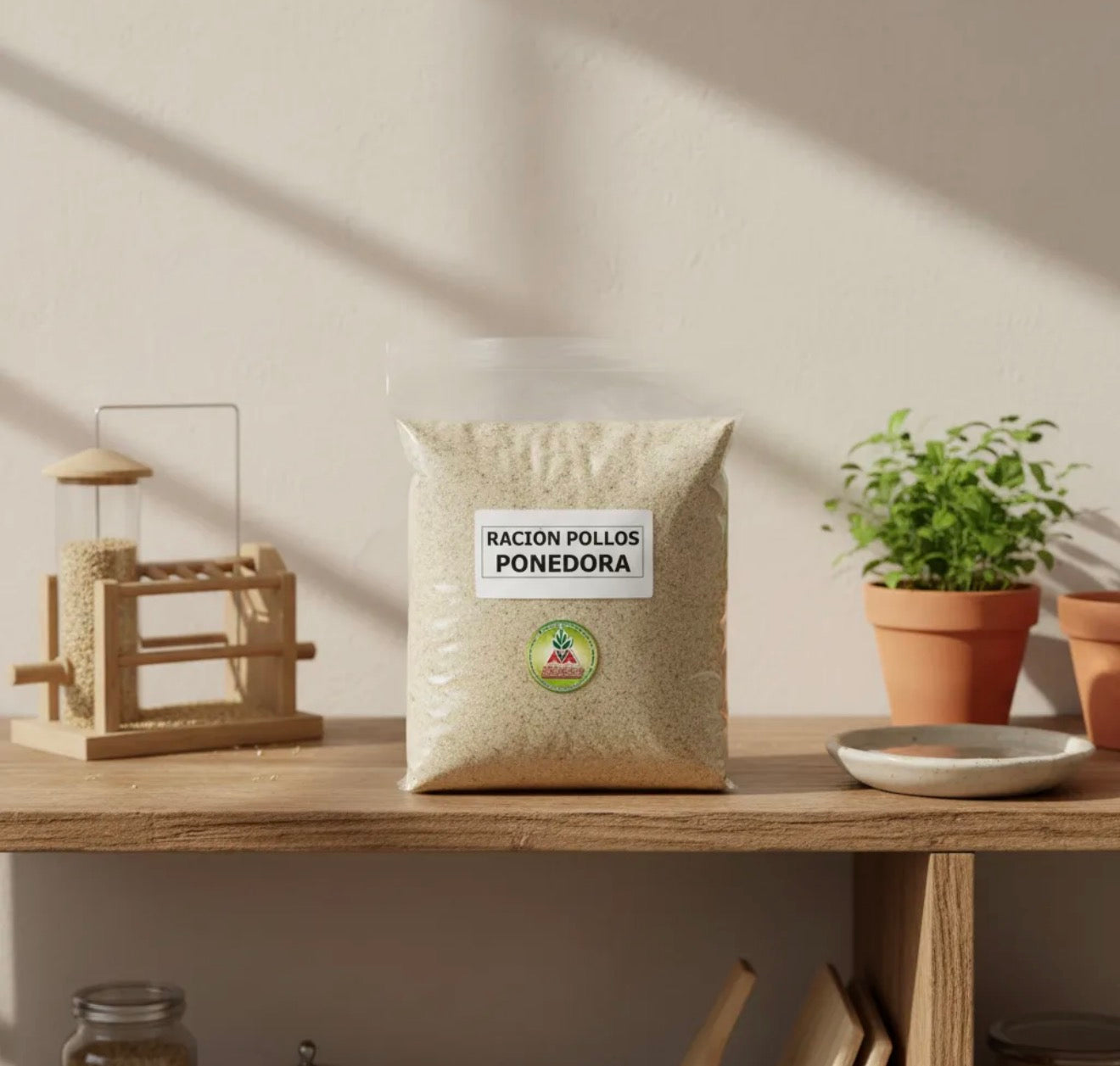 Racion Ponedora Para Pollos X 1 Kg Agro A