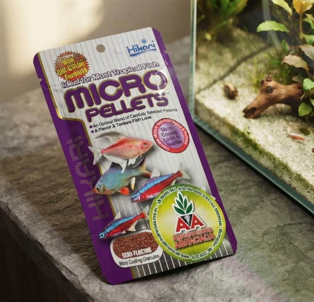 Hikari Micro Pellets 22g Para Peces Tropicales Pequeños Aa