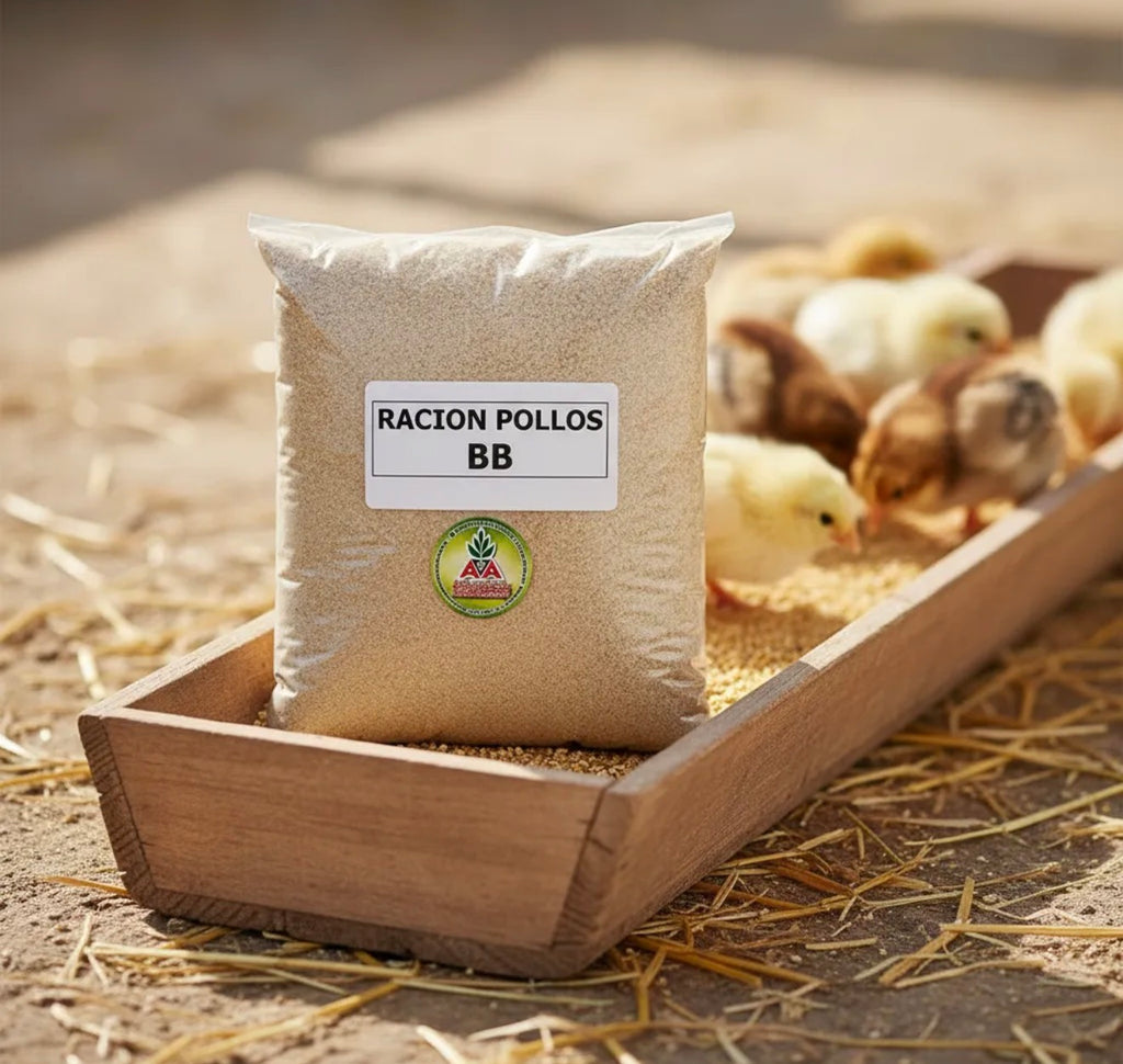 Racion Bb Para Pollos X 1 Kg Agro A