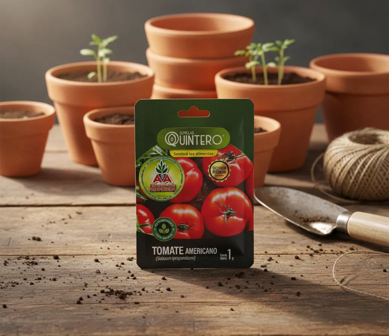 Semillas Tomate Americano No Transgénica 100% Natural