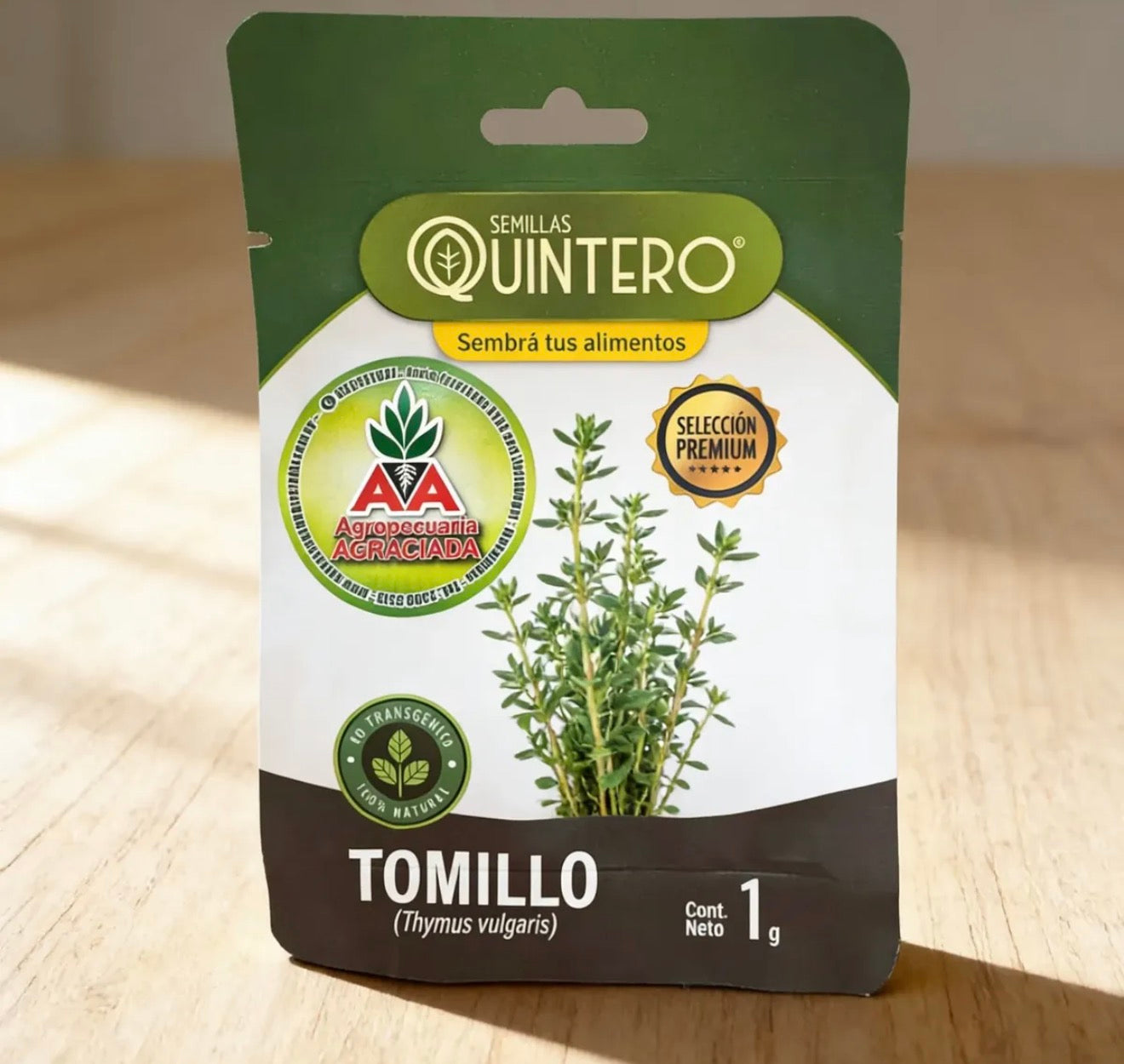Semillas Tomillo No Transgénica 100% Natural Orgánica Agro A