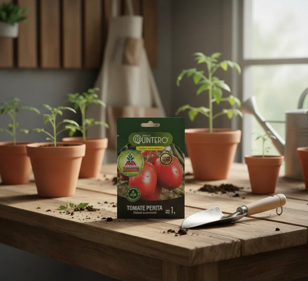Semillas Tomate Perita No Transgénica 100% Natural Orgánica