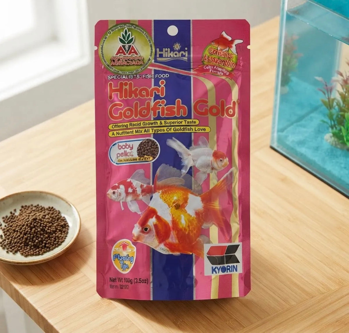Hikari Goldfish Gold Alimento Para Peces 300g Agro A
