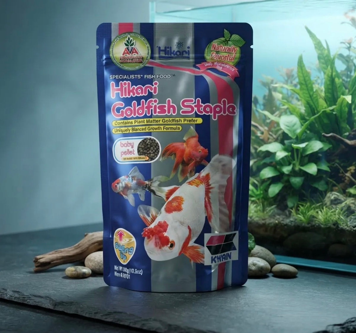 Hikari Goldfish Staple Mini Pellet 300g Alimento Premium Aa