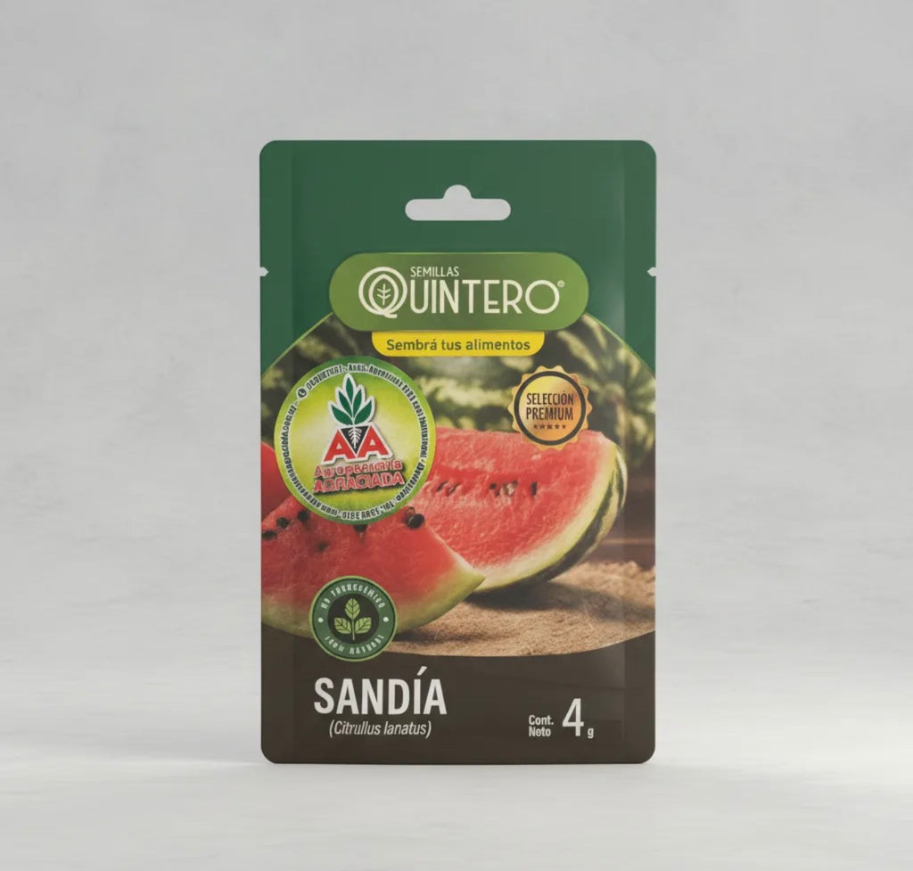Semillas Sandia No Transgénica 100% Natural Orgánica Agro A