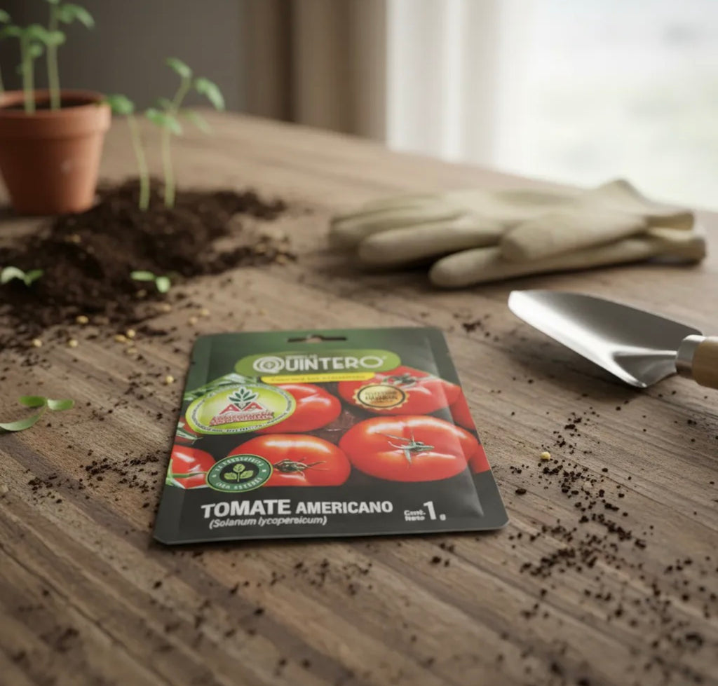 Semillas Tomate Americano No Transgénica 100% Natural