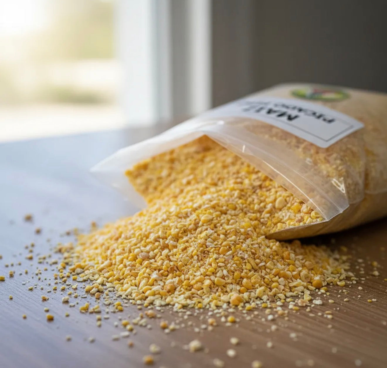Maiz Molido Picado Fino Para Pajaros X 1 Kg Agro A
