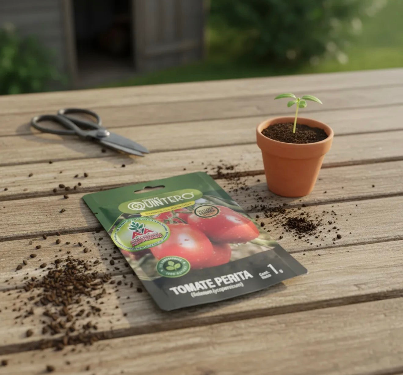 Semillas Tomate Perita No Transgénica 100% Natural Orgánica