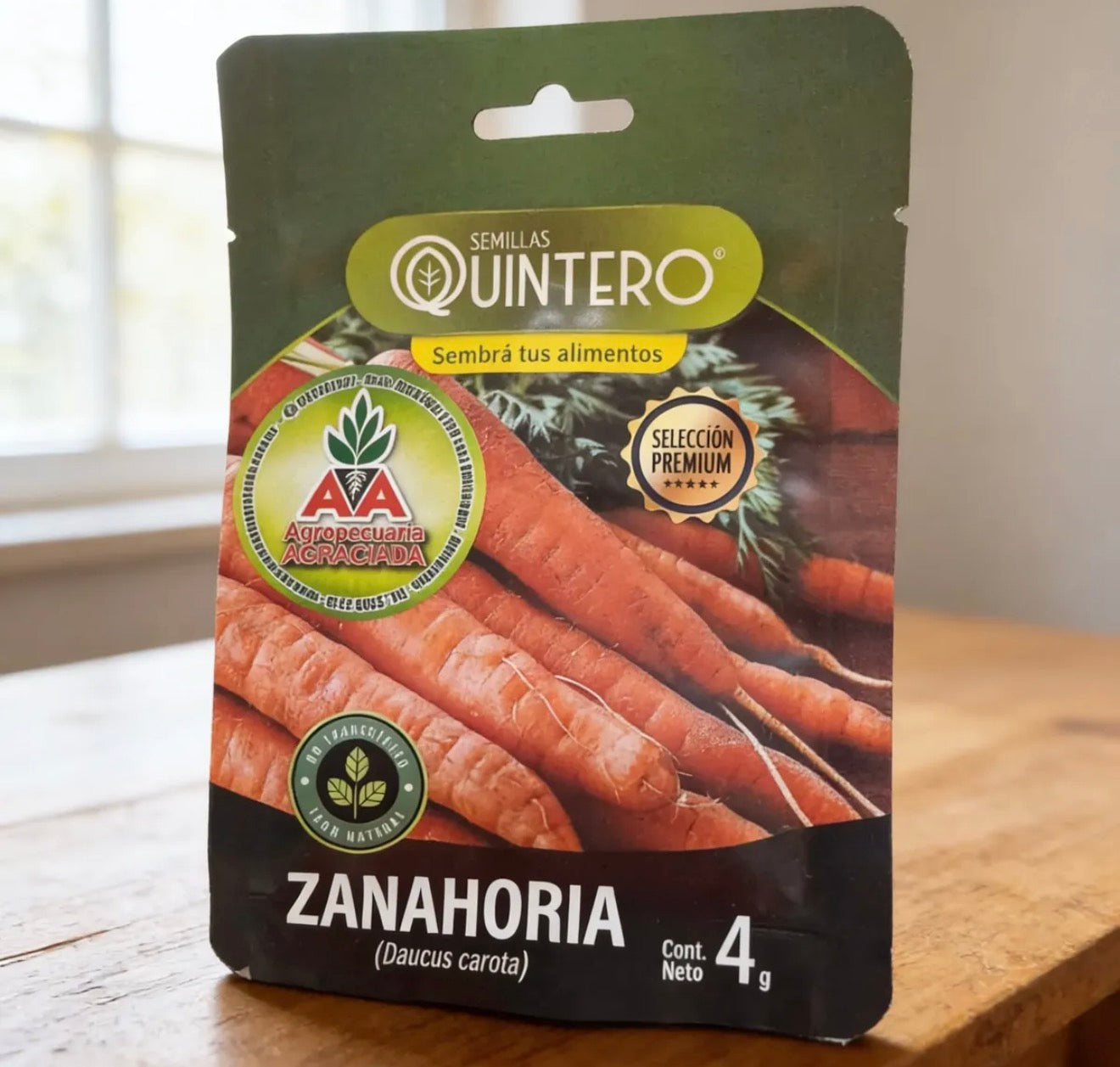 Semillas Zanahoria No Transgénica 100% Natural Orgánicaagroa