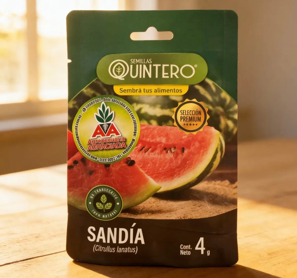 Semillas Sandia No Transgénica 100% Natural Orgánica Agro A