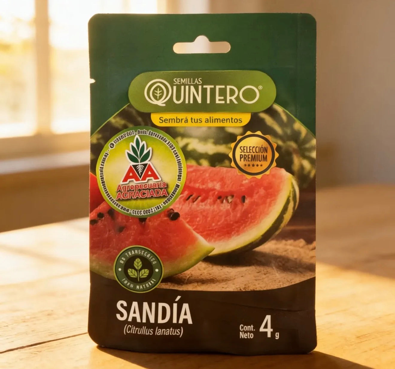Semillas Sandia No Transgénica 100% Natural Orgánica Agro A