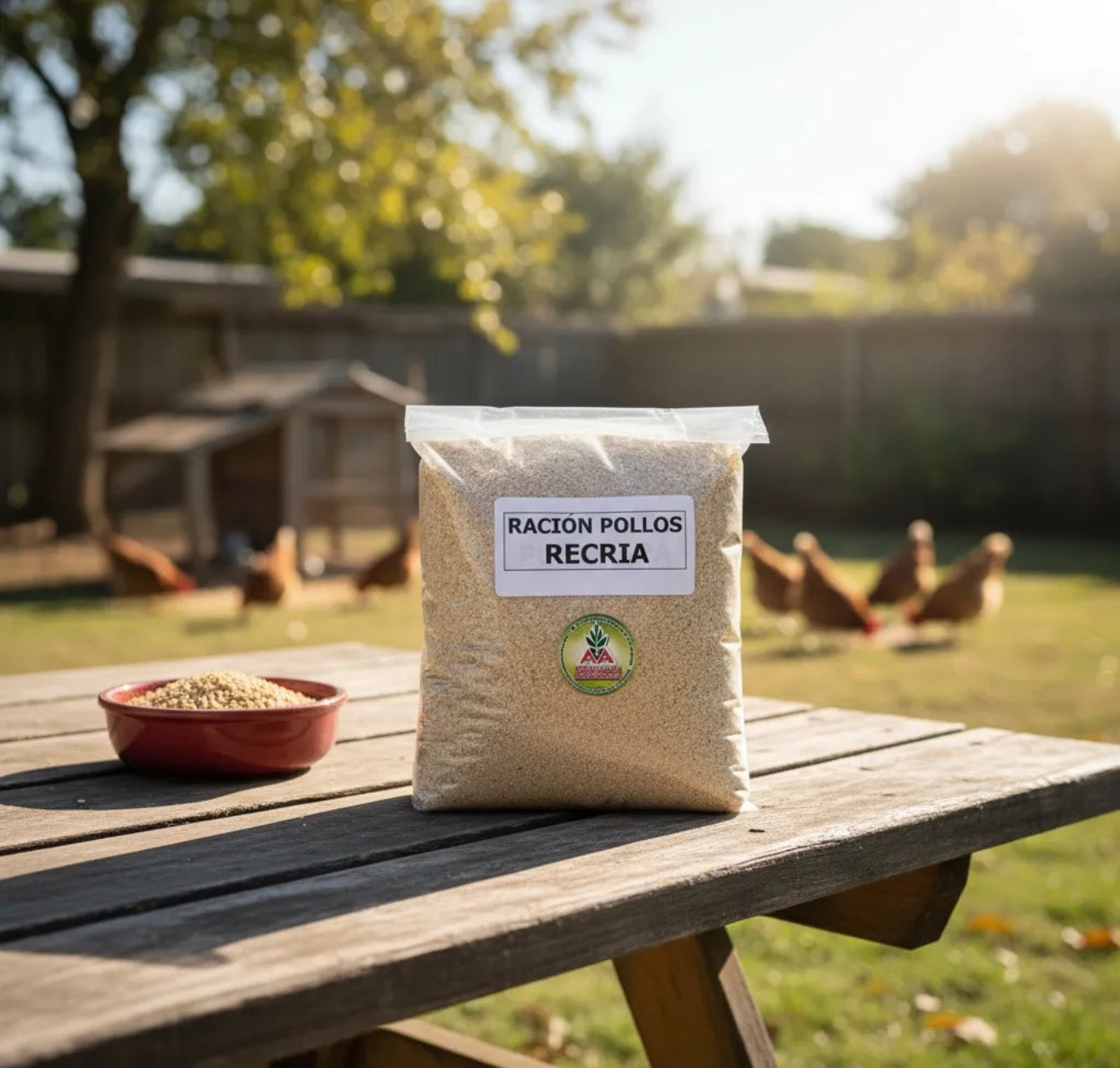 Racion recria Para Pollos X 1 Kg Agro A