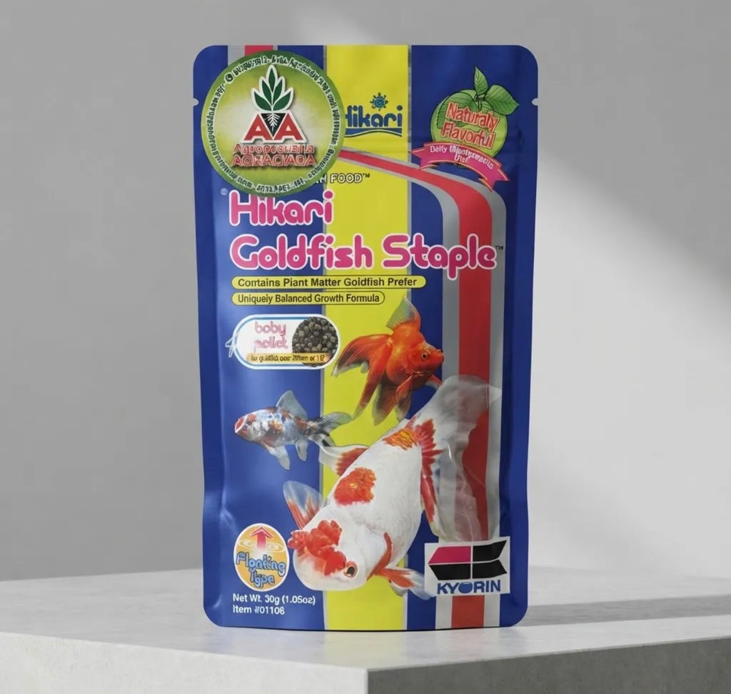 Hikari Goldfish Staple Mini Pellet 30g Alimento Premium Aa