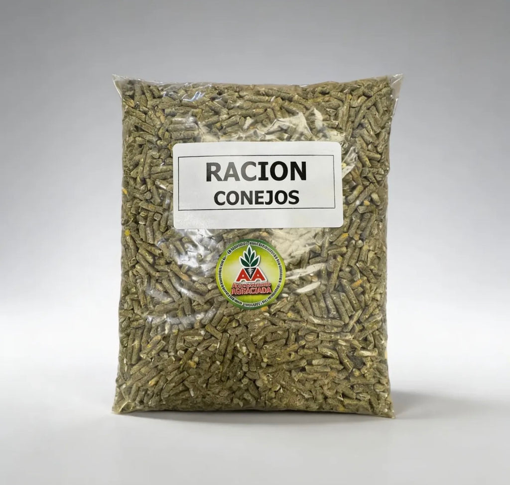 Alimento Racion Para Conejos 1 Kg Agro A