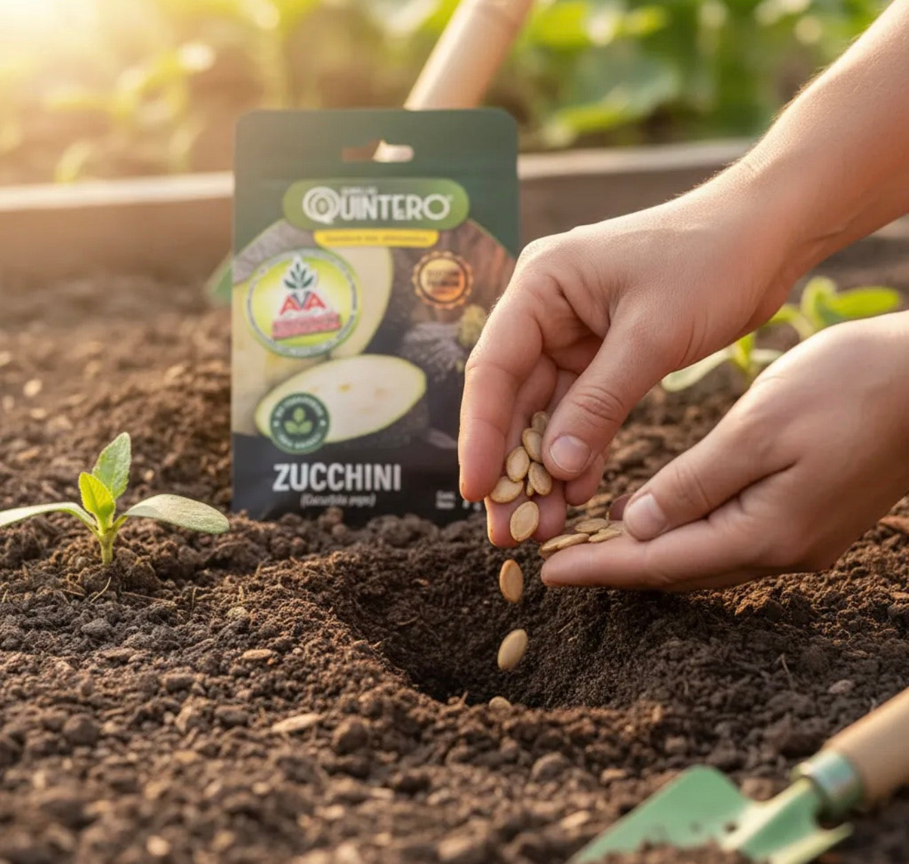 Semillas Zucchini No Transgénica 100% Natural Orgánica Agroa