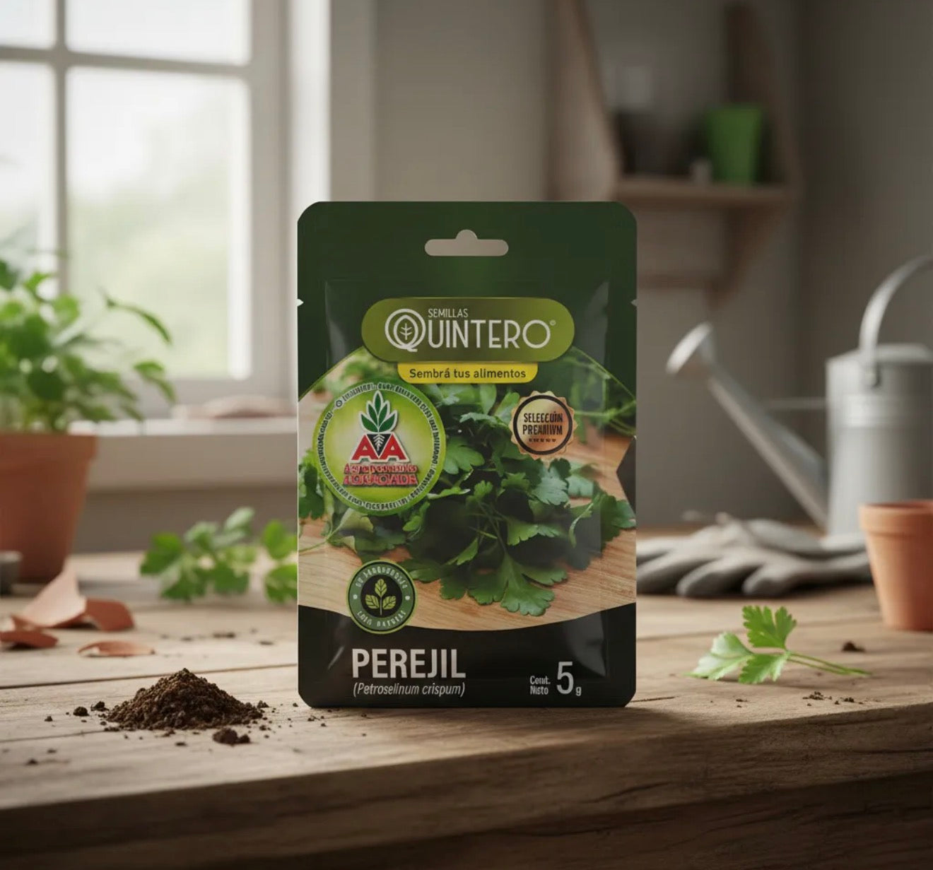 Semillas Perejíl No Transgénica 100% Natural Orgánica Agro A