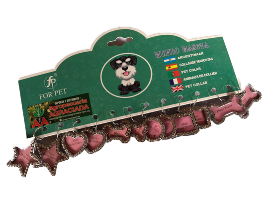 Identificadores Porta Foto con Brillos