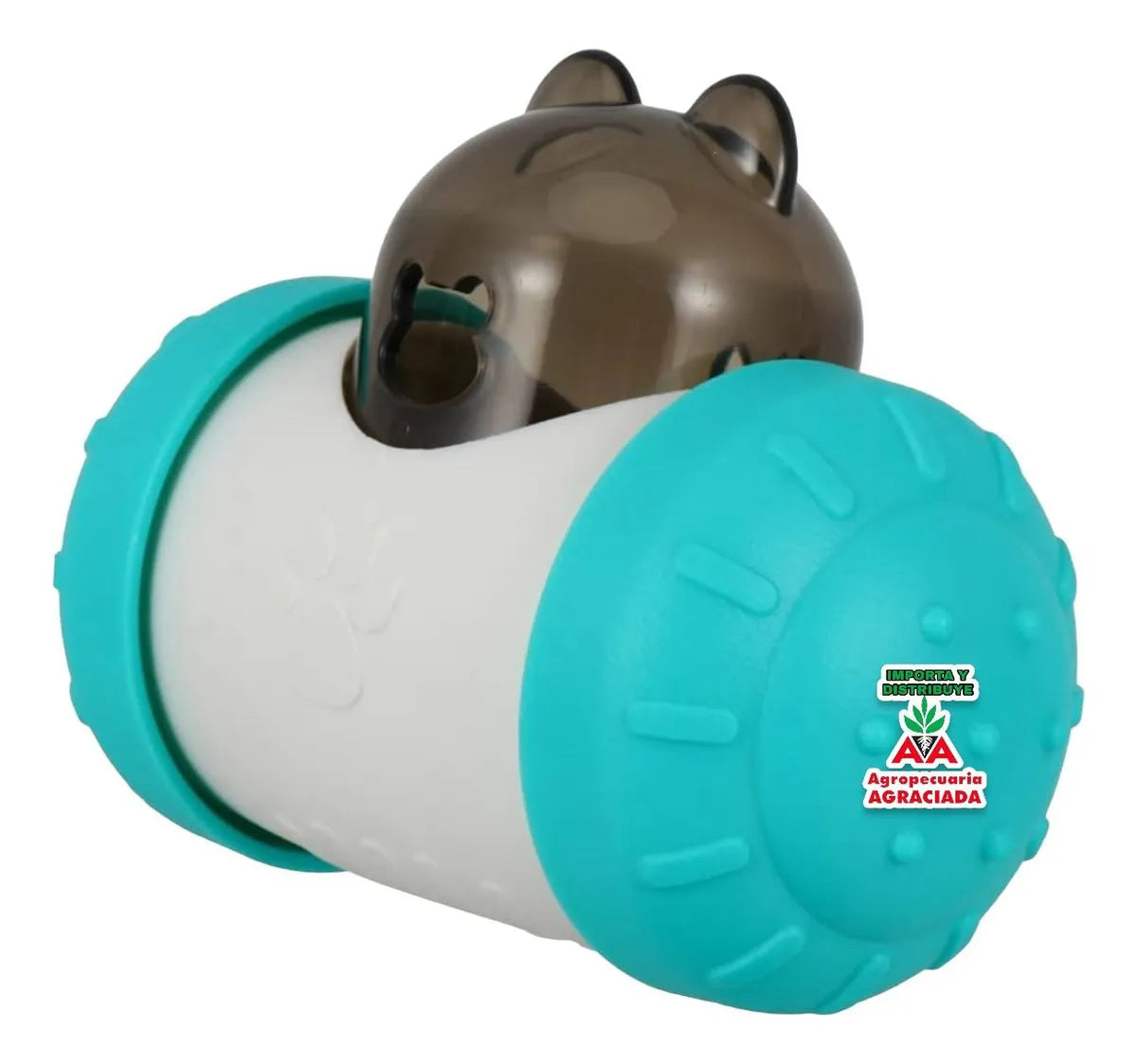 Juguete Dispensador De Comida Para Mascotas Modelo Gato